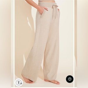 Eberjey Recycled Sweater Pant Oat XS NWT